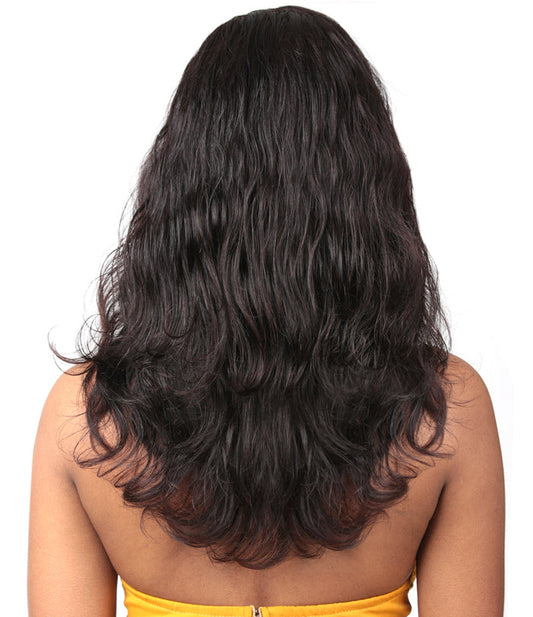 Sensationnel Bare & Natural 100% Brazilian Virgin Remi Full Hand-Tied Swiss Lace Wig BODY WAVE 22 Inch Alexwigs