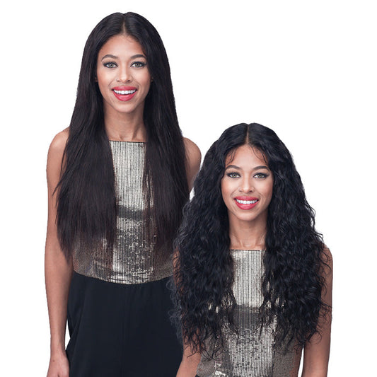 Bobbi Boss 100% Unprocessed Remy HD Lace Bundle Hair Wig -WET & WAVY 24" Alexwigs