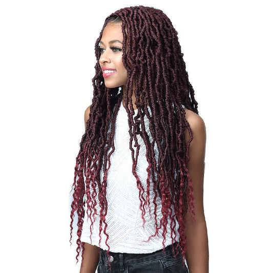 Bobbi Boss Pre-Looped Crochet Braid - NU LOCS FRENCH TIPS 18/24/36" 2X Alexwigs