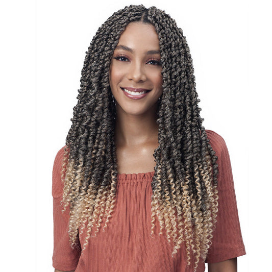 Bobbi Boss Pre-Looped Crochet Braid - 2X NU LOCS SPRING TWIST 18" Alexwigs