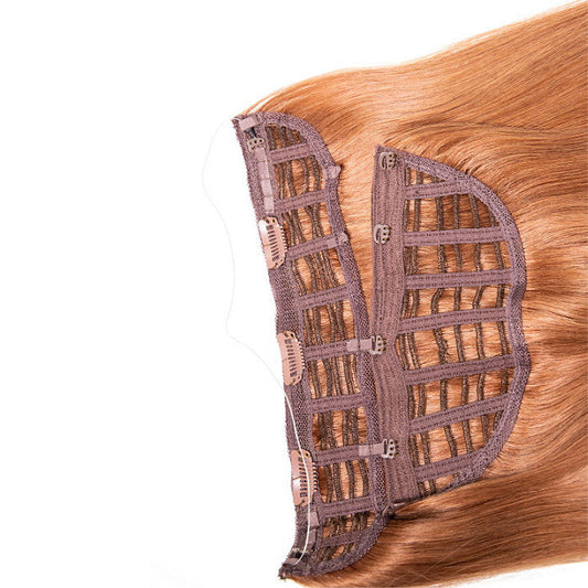 Bohyme Essential 100% Remi Human Hair Clip In Extension - HALO 18" Alexwigs