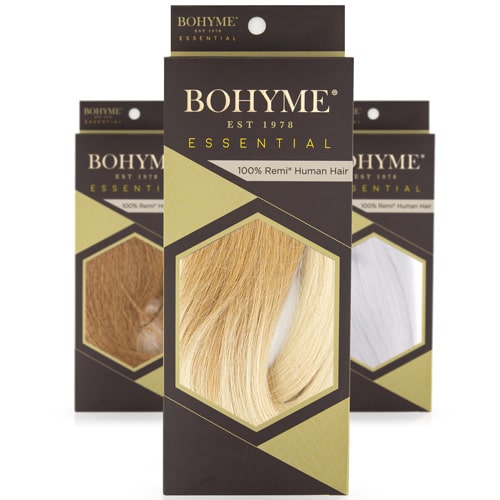 Bohyme Essential 100% Remi Human Hair Clip In Extension - HALO 18" Alexwigs