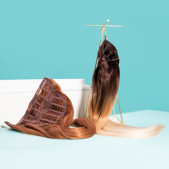 Bohyme Essential 100% Remi Human Hair Clip In Extension - HALO 18" Alexwigs