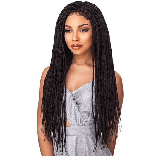 Sensationnel Cloud 9 Synthetic 4x4 Part Swiss Lace Wig BOX BRAID SMALL Alexwigs