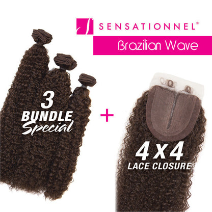 Sensationnel Premium Too Boutique Bundles BOUTIQUE BRAZILIAN WAVE 18-22 Inch (1 Pack Complete) Alexwigs