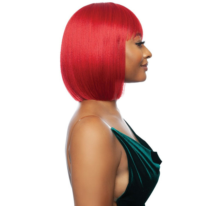Mane Concept Brown Sugar Human Hair Blend Full Wig - RIHANNA BOB 01 Alexwigs