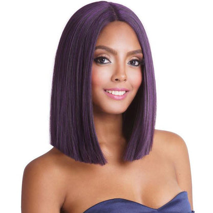 Mane Concept Brown Sugar Human Hair StyleMix Middle Lace Part Wig - BS134 Alexwigs