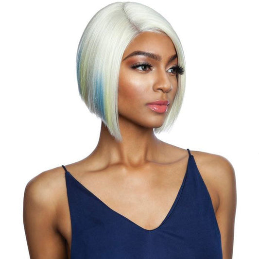 Mane Concept Brown Sugar Human Hair Blend Lace Part Wig - BS151 Alexwigs