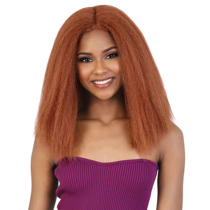 Beshe Ultimate Insider GlueLess Remy Human Hair Blend HD Lace Front Wig - HBLL.NELA