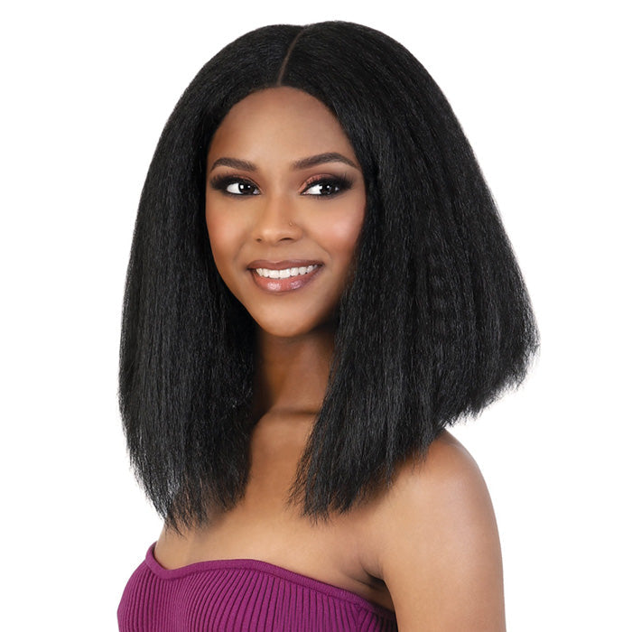 Beshe Ultimate Insider GlueLess Remy Human Hair Blend HD Lace Front Wig - HBLL.NELA