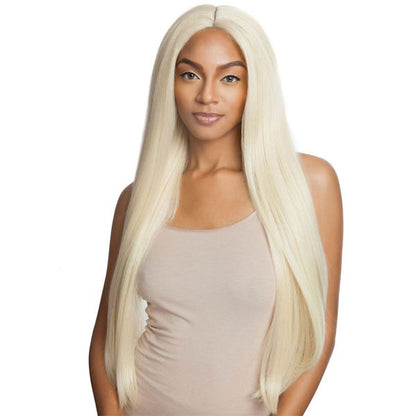 Brown Sugar Human Hair StyleMix Versatile Lace Wig BSX05 YAKY STRAIGHT 30 Inch Alexwigs