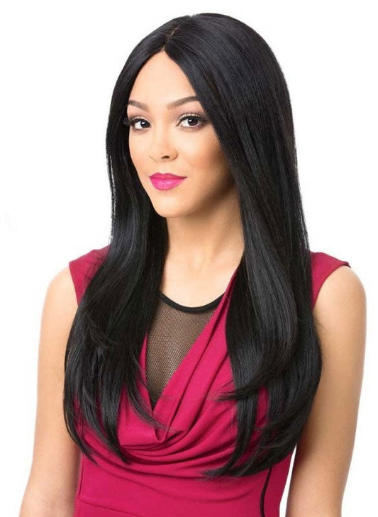 It's a Wig Quality Wig Human Hair Blend Lace Front Wig HH LACE BUNDLE STRAIGHT Alexwigs