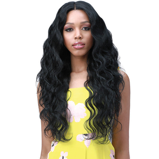 Bobbi Boss Human Hair Blend Miss Origin 13x6 Swiss Lace Frontal Wig - MOGLWBO26 BODY WAVE 26 Alexwigs