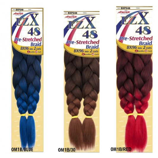 Amour EzX Pre-Stretched Braids 48" 2 PCS