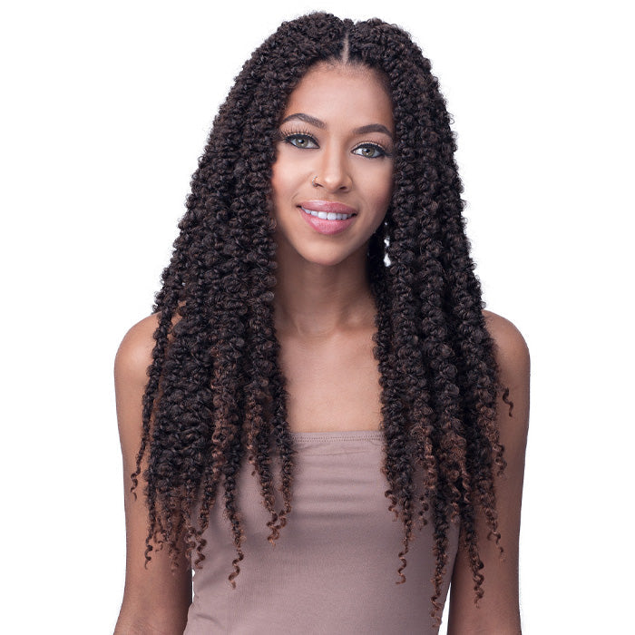 Bobbi Boss Pre-Looped Crochet Braid - 2X CALIF BUTTERFLY LOCS SOFT TIPS 18" Alexwigs