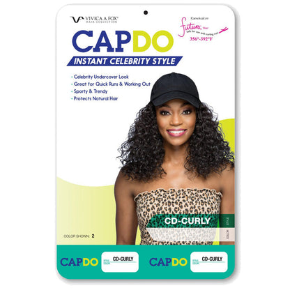 Vivica A Fox Cap Do Instant Celebrity Style Synthetic Wig - CAPDO CD CURLY