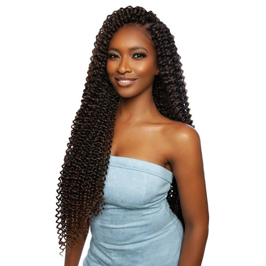 Mane Concept Afri Naptural Caribbean Bundle Crochet Braid - WATER WAVE 30" Alexwigs