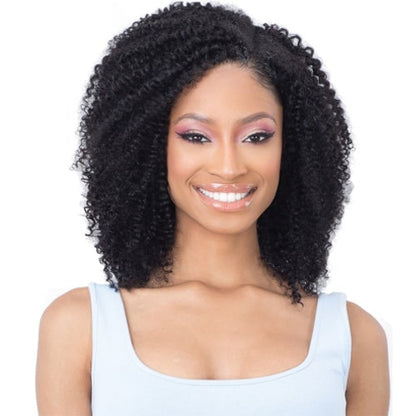 Shake N Go Naked Human Hair CLIP IN 9PCS COIL CURL 14" Alexwigs