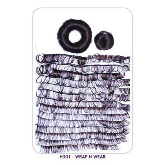New Born Free 100% Human Hair WRAP & WEAR Weaving H301 (27 Pcs) Alexwigs