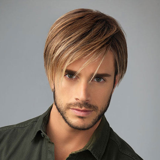 HIM Men's Collection Hand-Tied Lace Front Wig - CHISELED Alexwigs