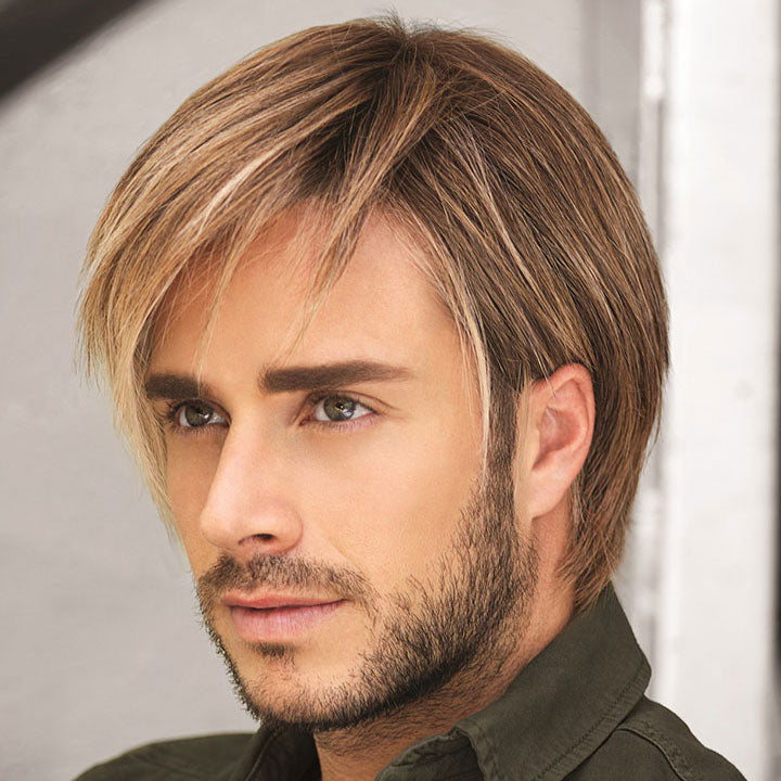 HIM Men's Collection Hand-Tied Lace Front Wig - CHISELED Alexwigs