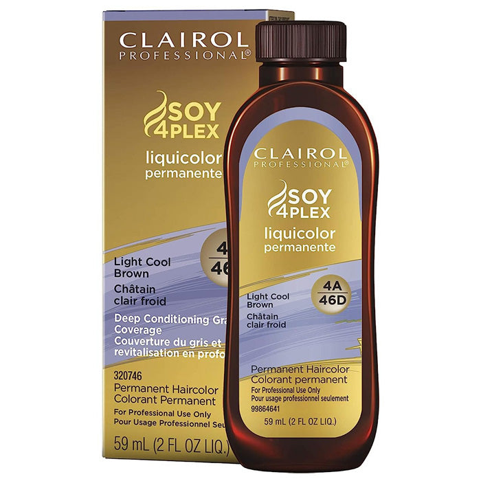 Clairol Soy 4Plex Liquicolor Permanente Hair Color Colorant - 2 oz Alexwigs