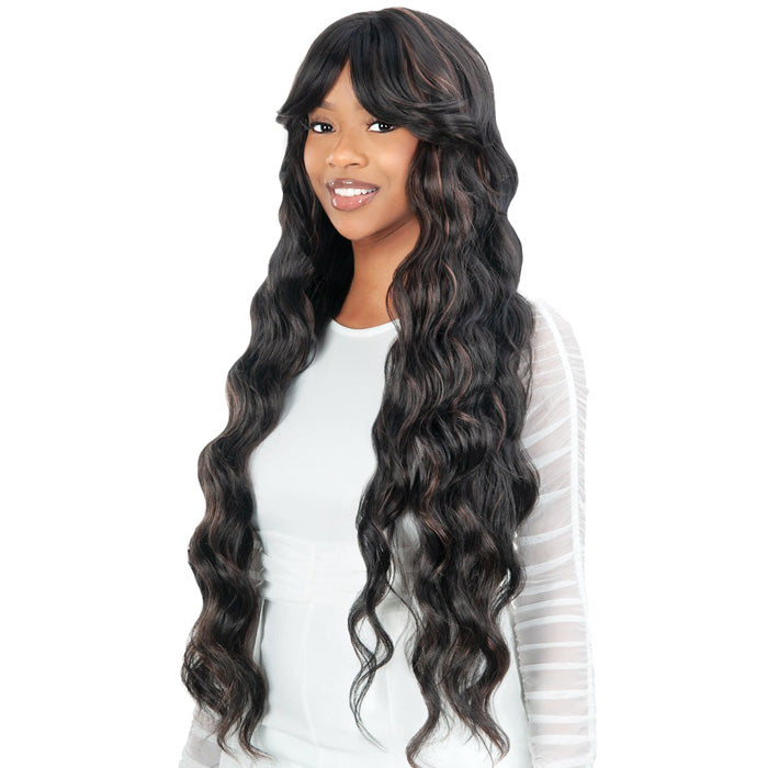 Chade Cutie Collection Full Wig - CUTIE 195 (CURTAIN BANG WIG 02) Alexwigs