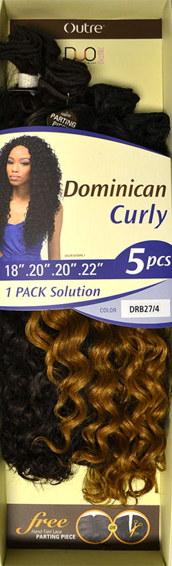 Outre Duo Batik Weave DOMINICAN CURLY 5 Pcs (1 Pack Solution) Alexwigs