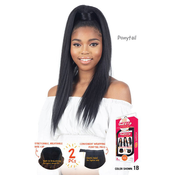 Model Model Doll'd Up Ponytail & Half Wig 2Pcs - CHARM'D Alexwigs