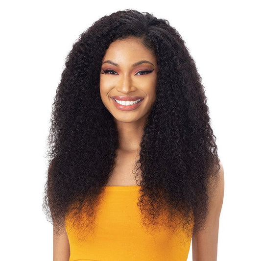 Shake-N-Go Naked Nature 100% Human Hair Wet & Wavy HD Lace Closure - BOHEMIAN CURL 12 Alexwigs