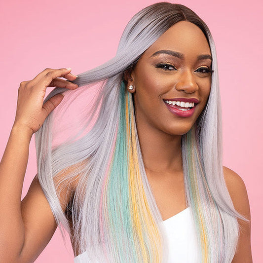 Janet Collection Deep Part Color Me Lace Front Wig - DAILY Alexwigs