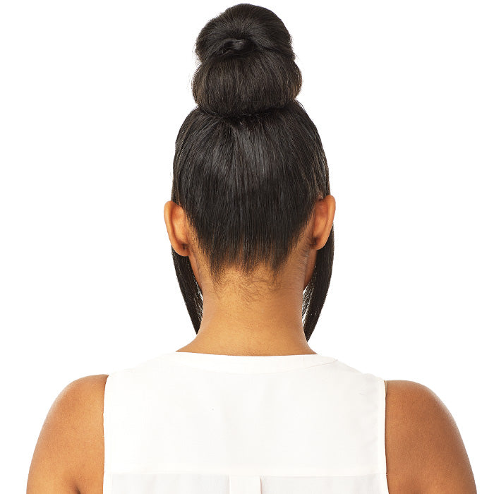 Sensationnel 100% Premium Fiber Instant Bun with Bangs DANI Alexwigs