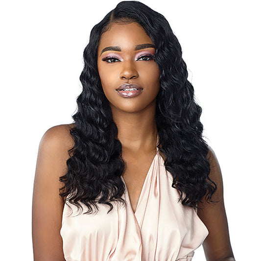 Sensationnel Unprocessed Virgin Human Hair 10A 360 Swiss Lace Wig DEEP WAVE 20" Alexwigs