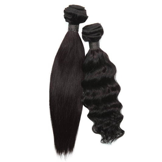 Sensationnel Bare & Natural Unprocessed Virgin Human Hair Wet & Wavy Weave - 10A DEEP WAVE 10-20" Alexwigs