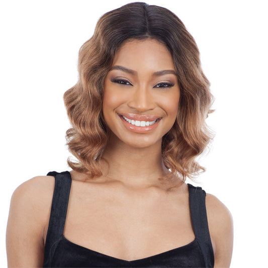 Shake-N-Go Naked 100% Brazilian Natural Human Hair Frontal Lace Wig - DELILAH Alexwigs