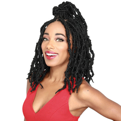 Zury Sis Knotless Braided 4x5 Free Part Lace Front Wig - DIVA LACE BUTTERFLY LOC SHORT Alexwigs