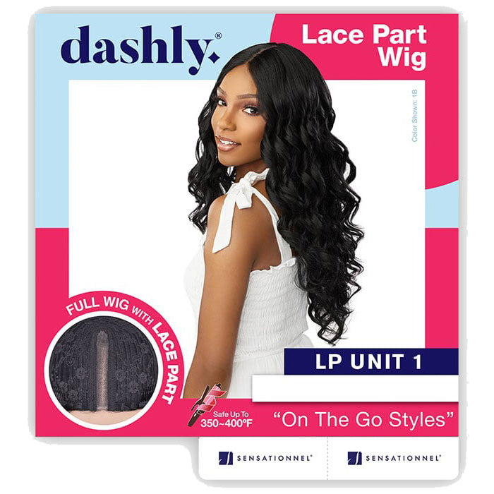 Sensationnel Dashly Synthetic Hair Lace Part Wig - UNIT 1 Alexwigs