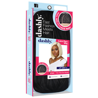 Sensationnel Dashly Synthetic Hair 4" Deep Part Lace Part Wig - LP UNIT 4 Alexwigs