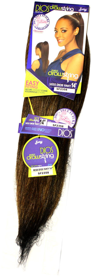 Zury Sis Dios Drawstring Ponytail - MISS DIOS YAKI 18"