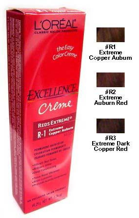 Loreal Excellence Creme Permanent Haircolor-Reds Extreme 1.74 oz Alexwigs