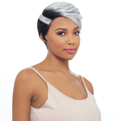 Vanessa Designer Lace Tops Reverse J-Part Front Wig - TRJJ ELBAN Alexwigs