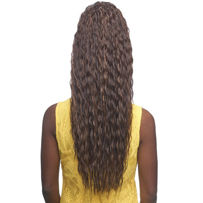 Vanessa Synthetic Snap Bang & Pony with Bundle Wrap Ponytail - STBB ELENA Alexwigs