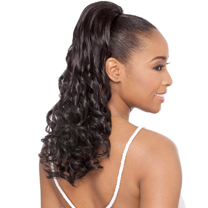 Freetress Equal Drawstring Ponytail YAKY STRAIGHT 18 Inch Alexwigs