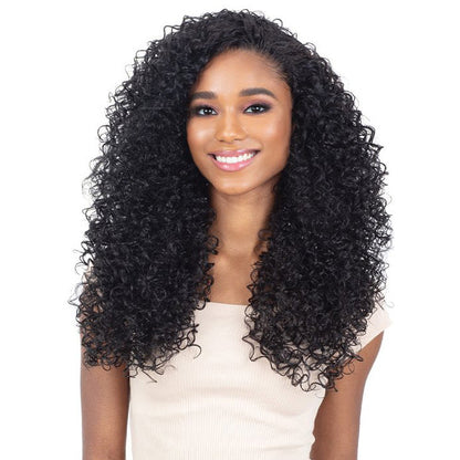 Freetress Full Cap Drawstring Ponytail & Half Wig - CRETA GIRL (LONG) Alexwigs