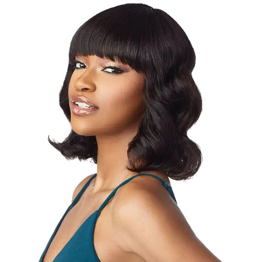 Sensationnel 10A Unprocessed 100% Virgin Human Hair Full Wig - BODY WAVE 12" Alexwigs