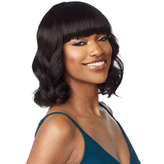 Sensationnel 10A Unprocessed 100% Virgin Human Hair Full Wig - BODY WAVE 12" Alexwigs