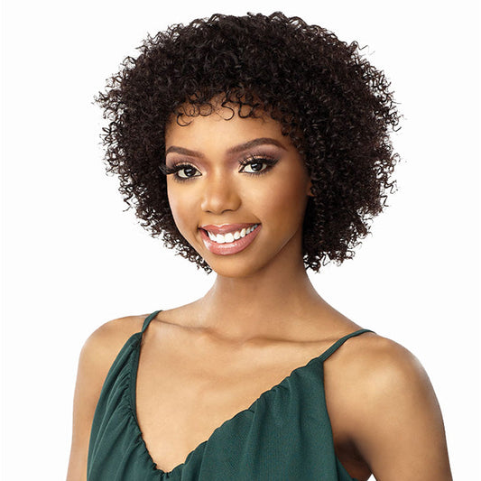 Sensationnel 100% Human Hair Full Wig - JERRY CURL 11 Alexwigs