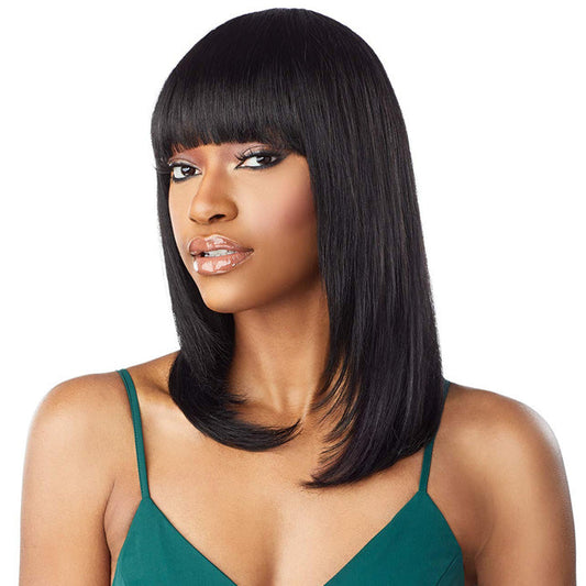 Sensationnel 10A Unprocessed 100% Virgin Human Hair Full Wig - STRAIGHT 18" Alexwigs