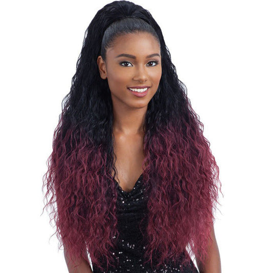 Freetress Equal Synthetic Drawstring Fullcap Half Wig SUPER GIRL Alexwigs