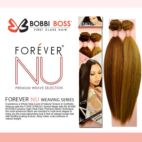 Bobbi Boss Forever NU Weave - KINKY PERM 2 Pcs 10/16" Alexwigs